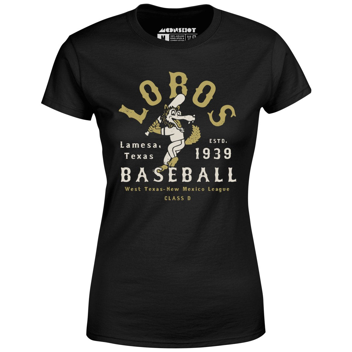 Lamesa Lobos - Texas - Vintage Defunct Baseball Teams - Women's T-Shirt