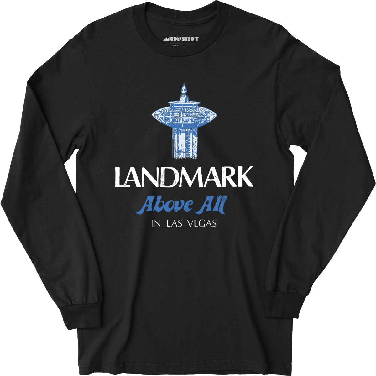 Landmark Above All - Vintage Las Vegas - Long Sleeve T-Shirt