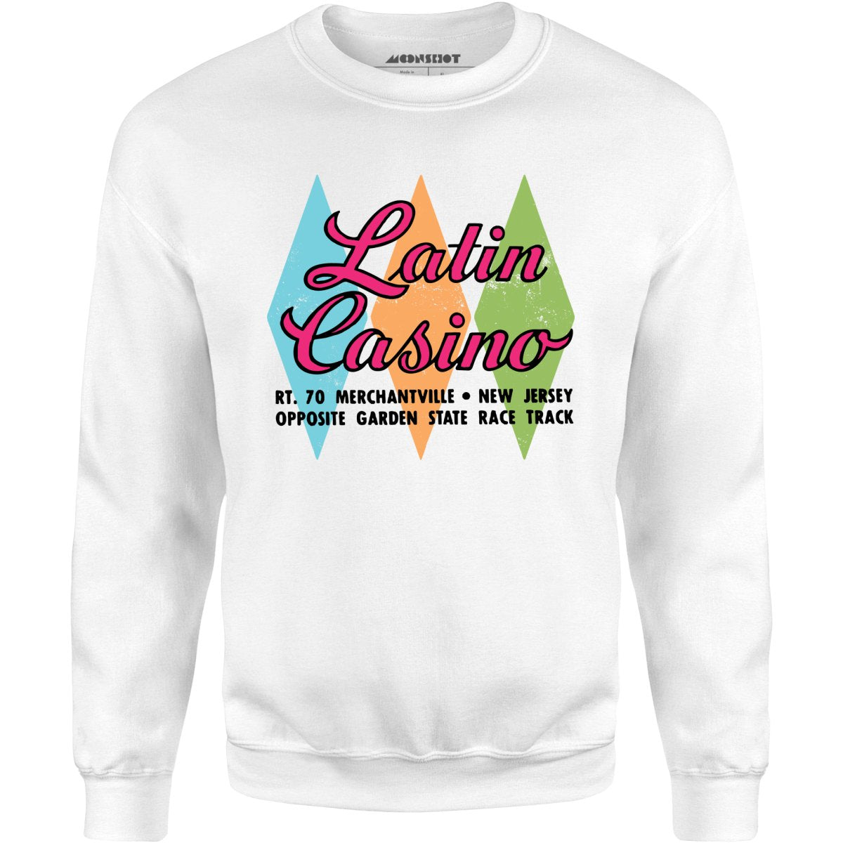 Latin Casino - Cherry Hill, New Jersey - Vintage Nightclub - Unisex Sweatshirt