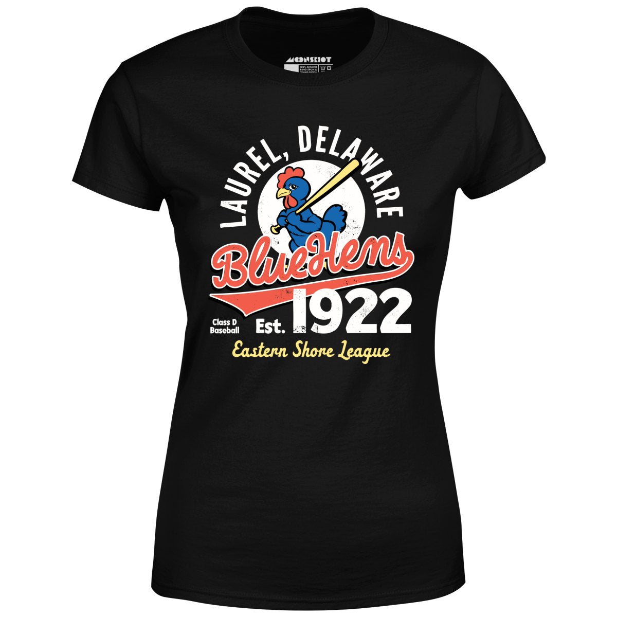 Laurel Blue Hens - Delaware - Vintage Defunct Baseball Teams - Women's T-Shirt