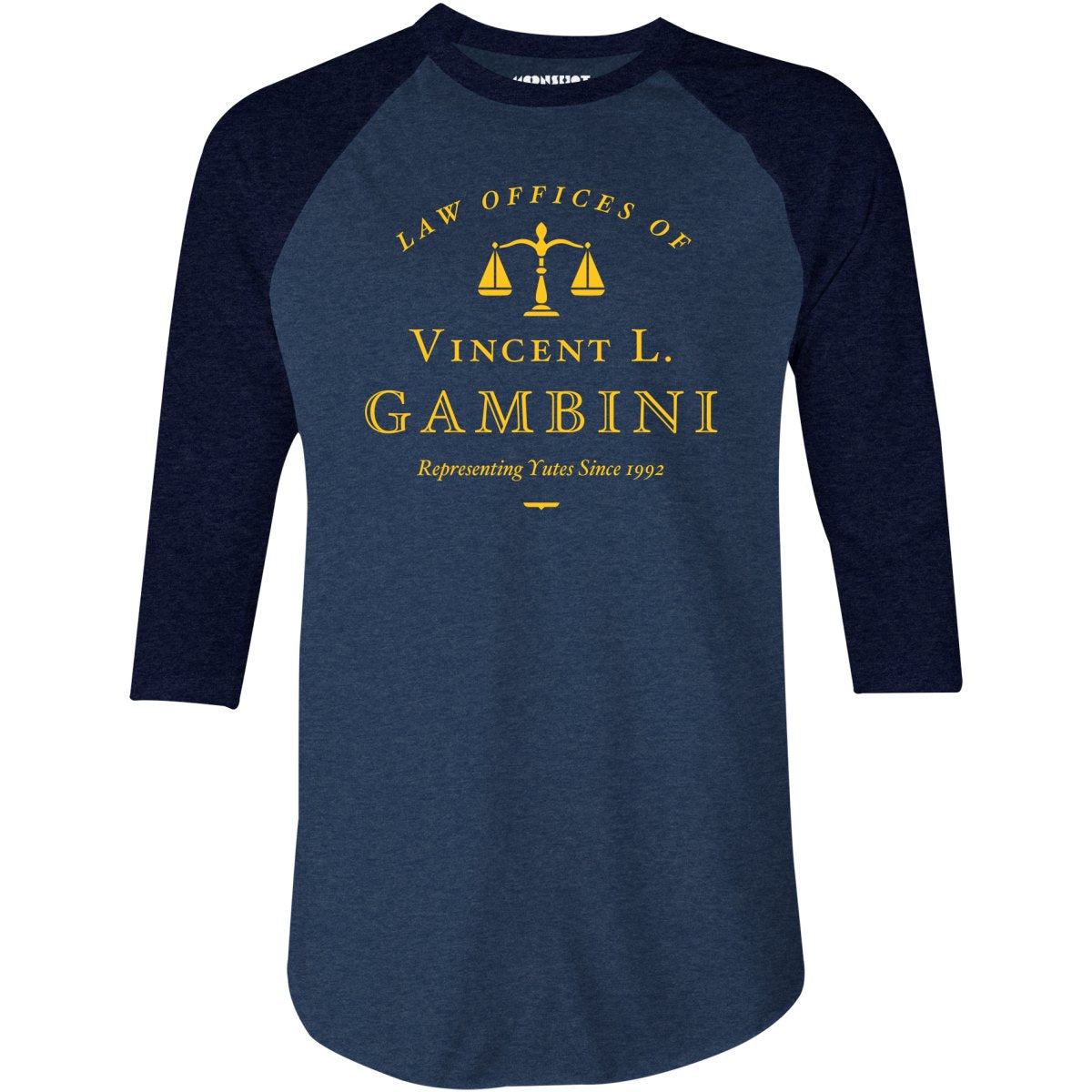 Law Offices of Vincent L. Gambini - 3/4 Sleeve Raglan T-Shirt