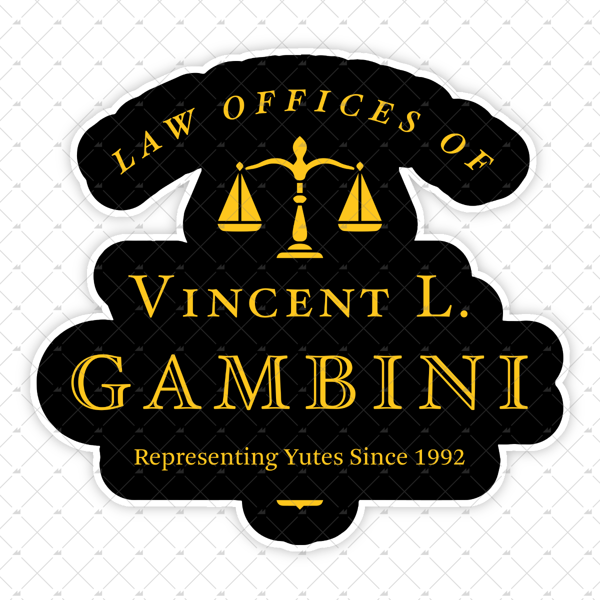 Law Offices of Vincent L. Gambini - Sticker