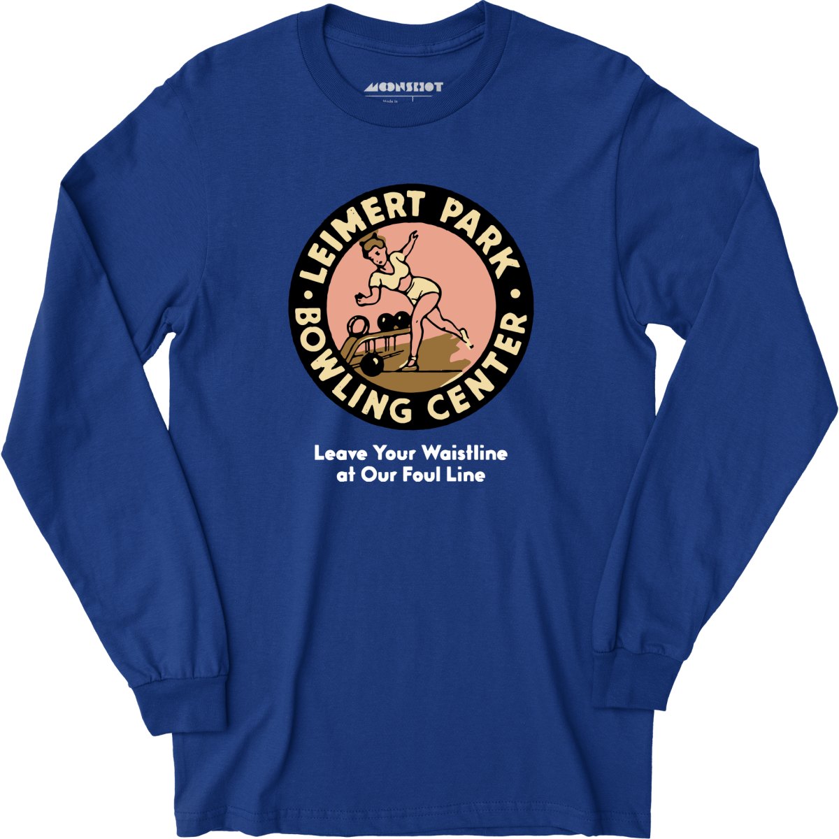 Leimert Park Bowling Center - Los Angeles, CA - Vintage Bowling Alley - Long Sleeve T-Shirt