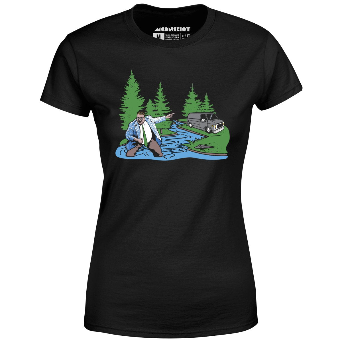 Livin' in a Van Down by The River - Women's T-Shirt