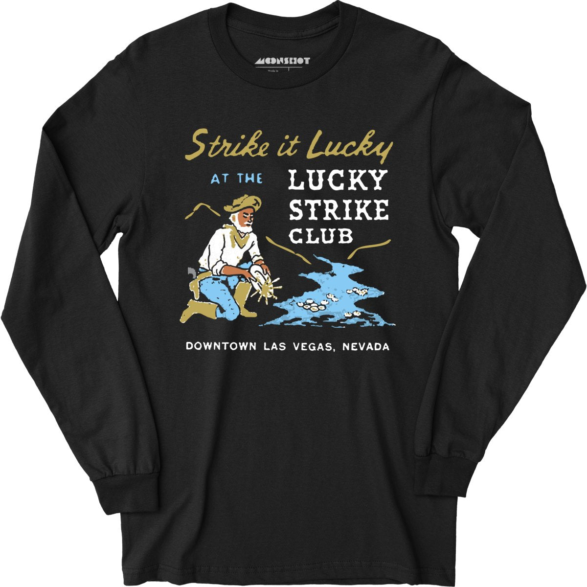 Lucky Strike Club - Vintage Las Vegas - Long Sleeve T-Shirt