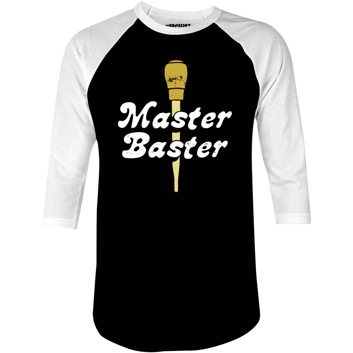 Master Baster - 3/4 Sleeve Raglan T-Shirt