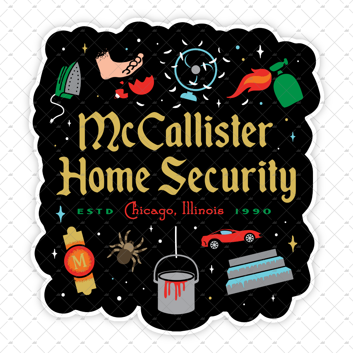 McCallister Home Security - Chicago Illinois - Sticker