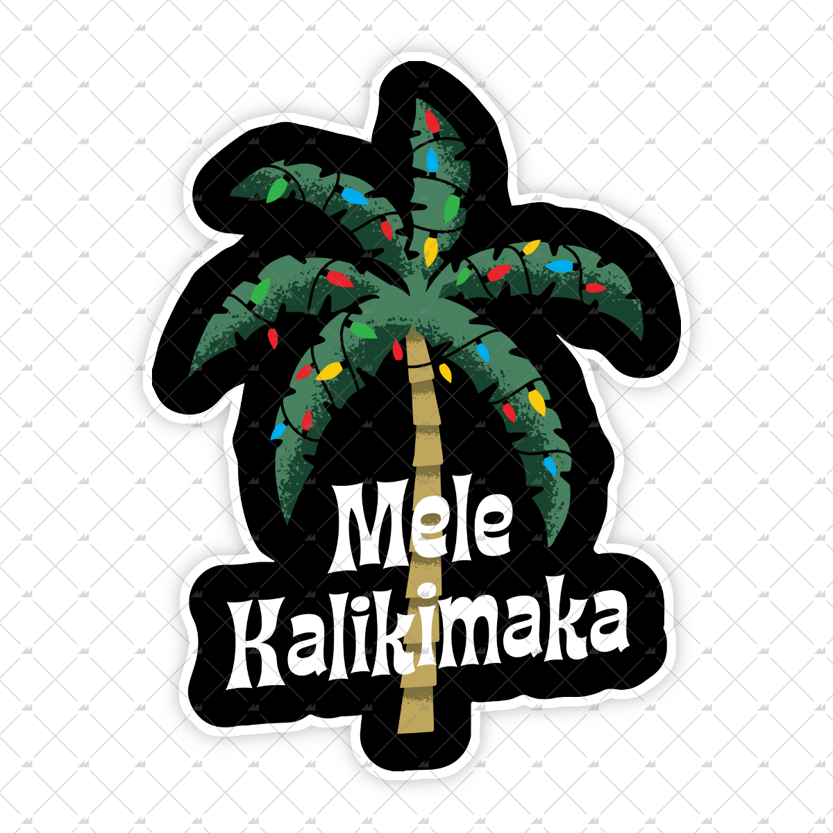 Mele Kalikimaka - Sticker