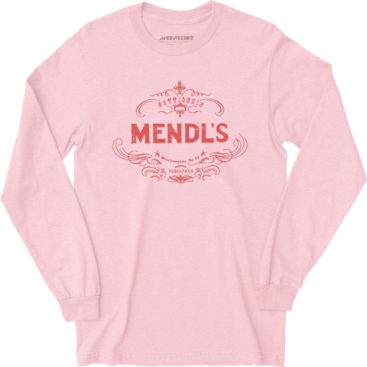 Mendl's Patisserie - The Grand Budapest Hotel - Long Sleeve T-Shirt