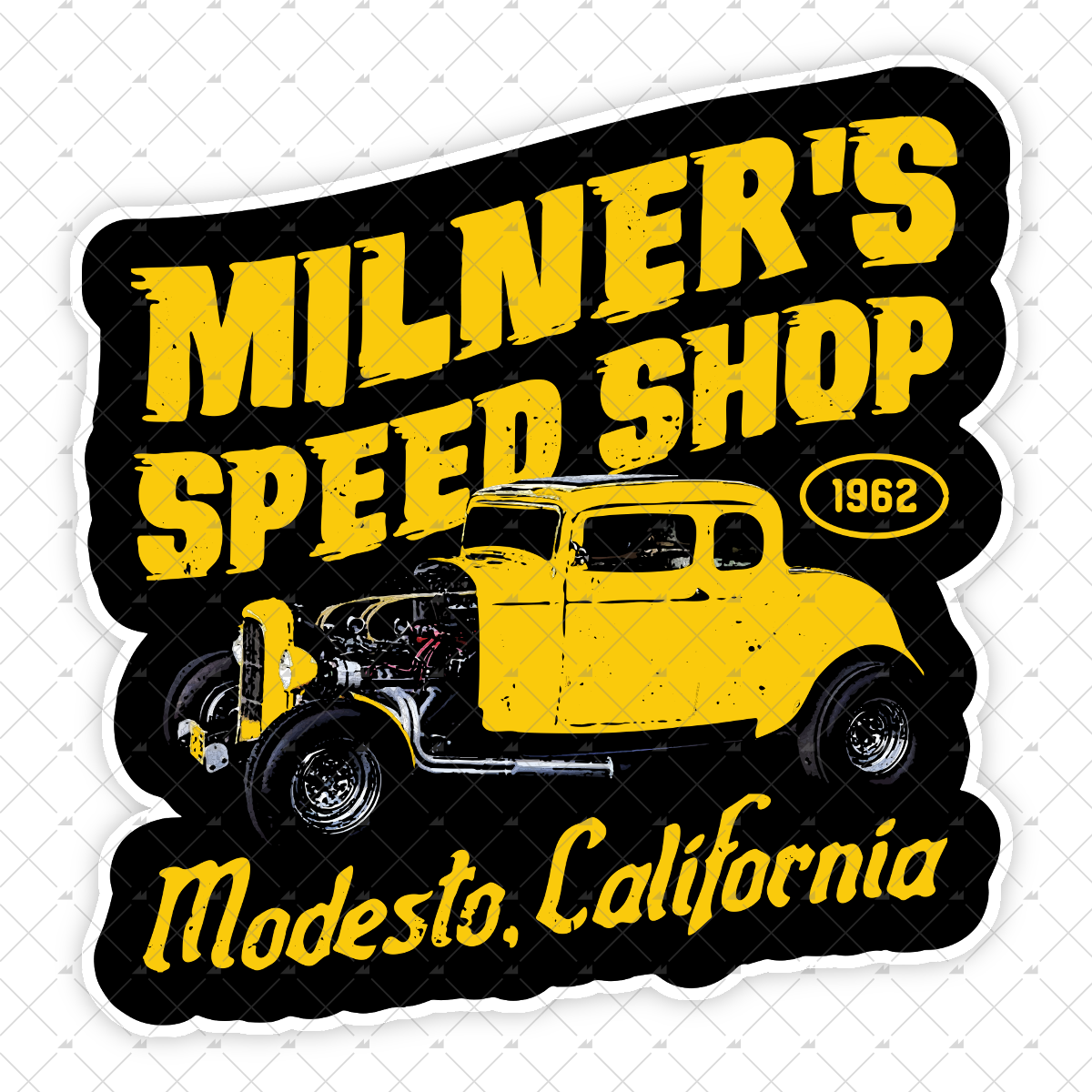 Milner's Speed Shop - Sticker