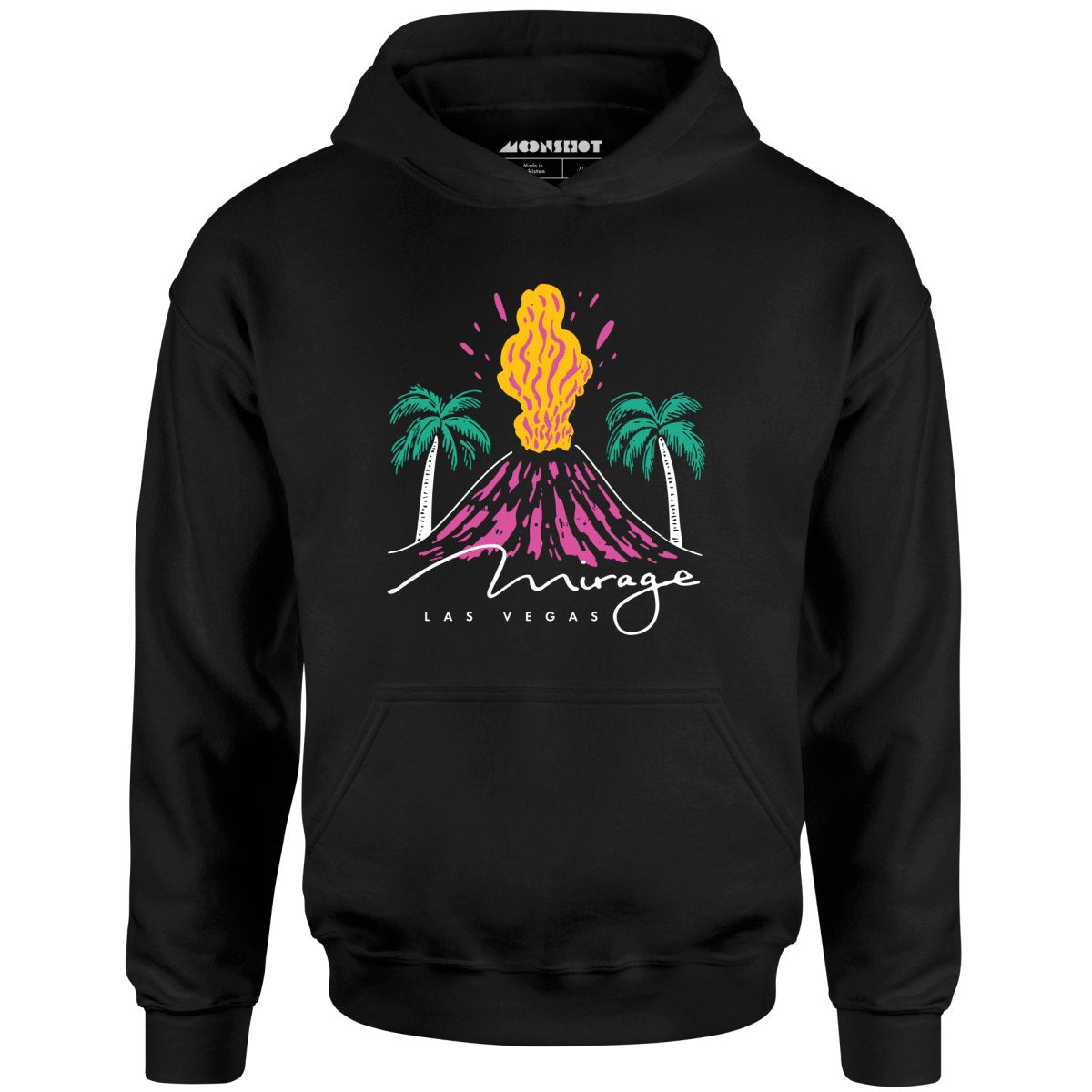 Mirage Volcano - Vintage Las Vegas - Unisex Hoodie