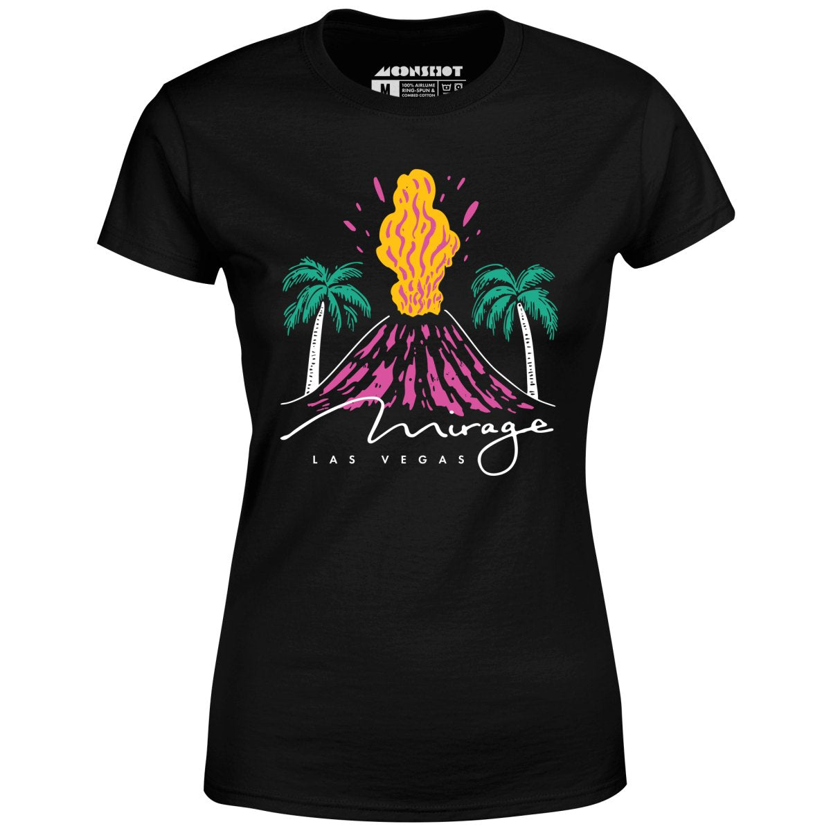 Mirage Volcano - Vintage Las Vegas - Women's T-Shirt