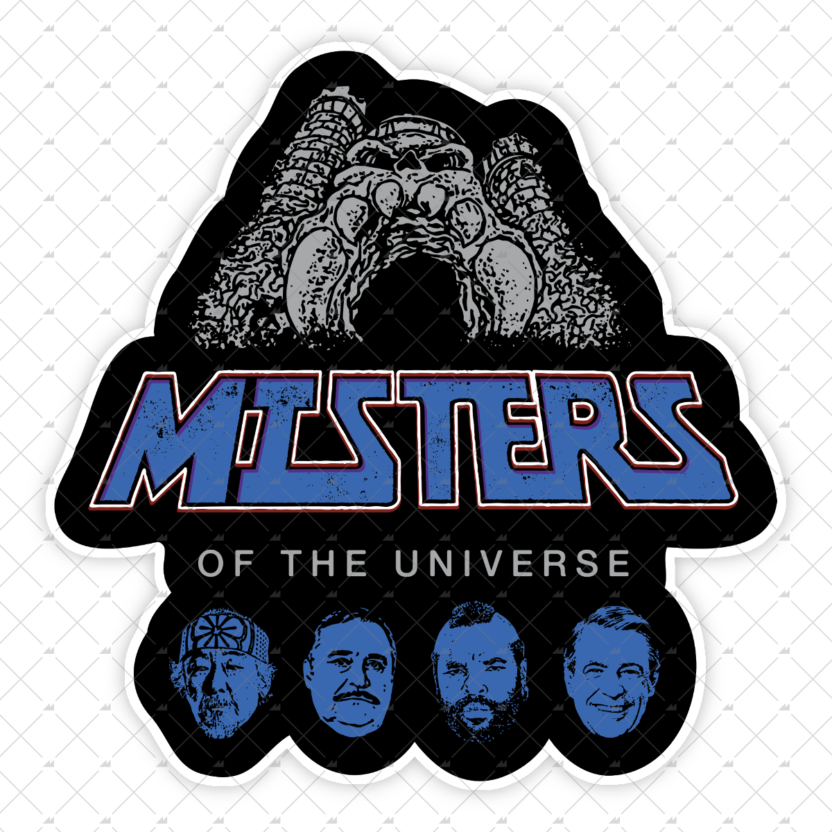 Misters of the Universe - Sticker