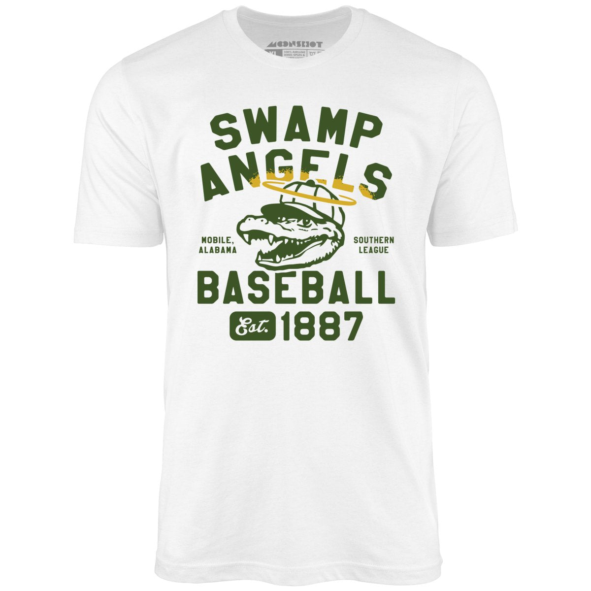 Mobile Swamp Angels - Alabama - Vintage Defunct Baseball Teams - Unisex T-Shirt