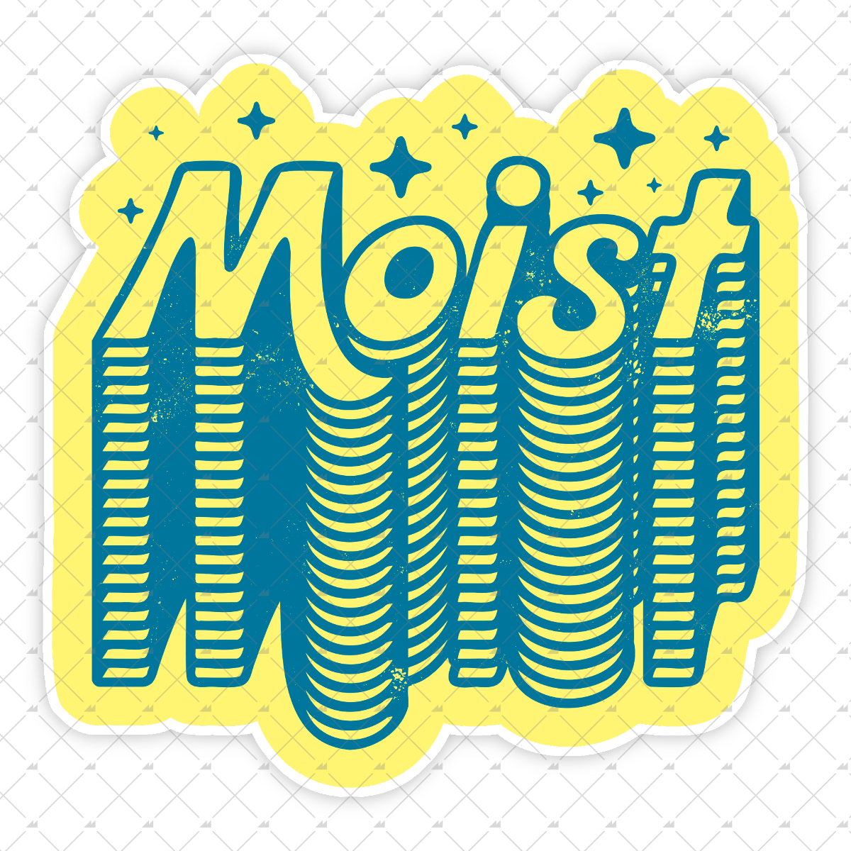 Moist v2 - Sticker