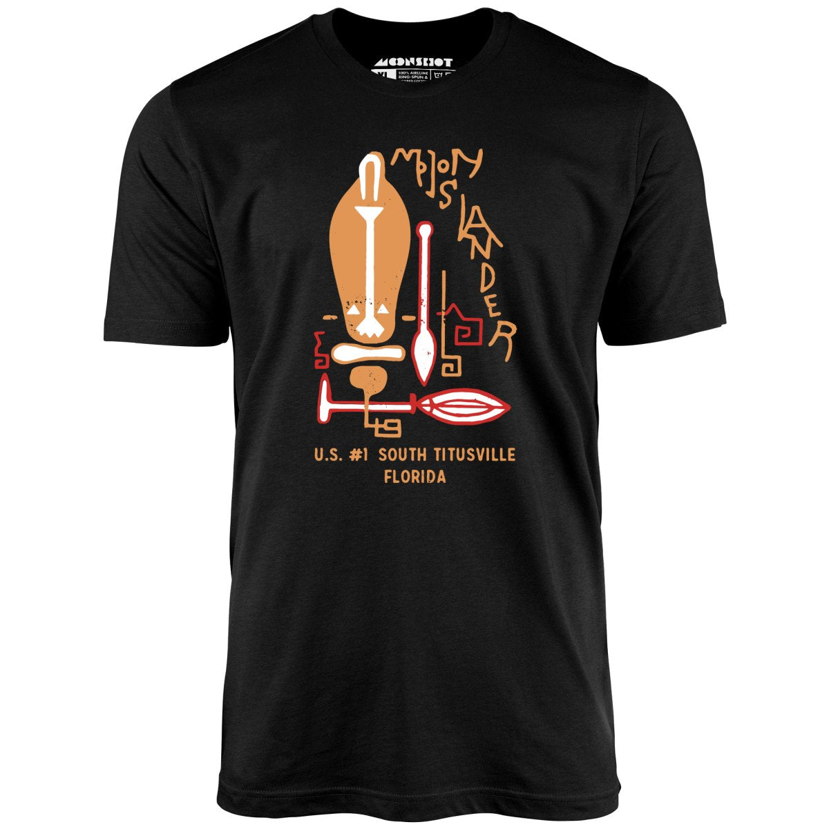 Moon Islander - Titusville, FL - Vintage Tiki Bar - Unisex T-Shirt