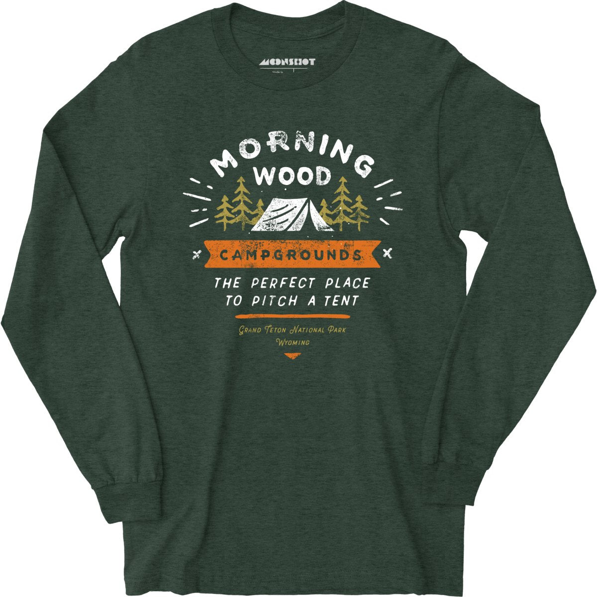 Morning Wood Campgrounds - Long Sleeve T-Shirt