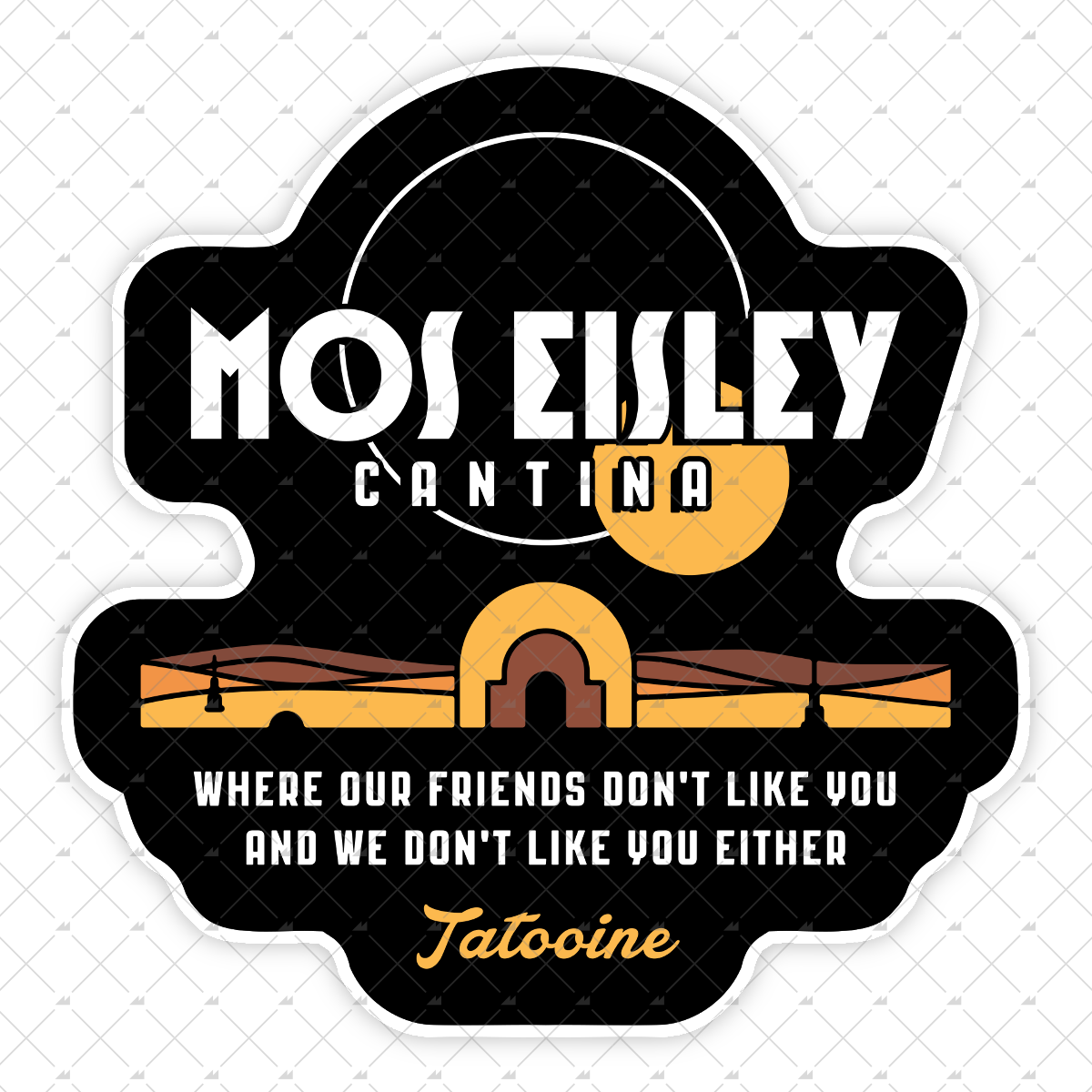 Mos Eisley Cantina - Sticker