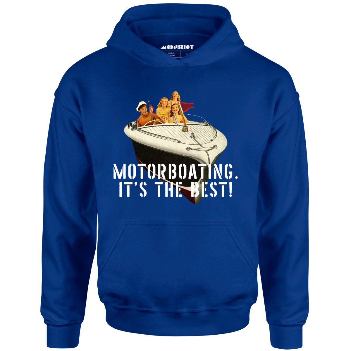 Motorboating It's The Best - Unisex Hoodie