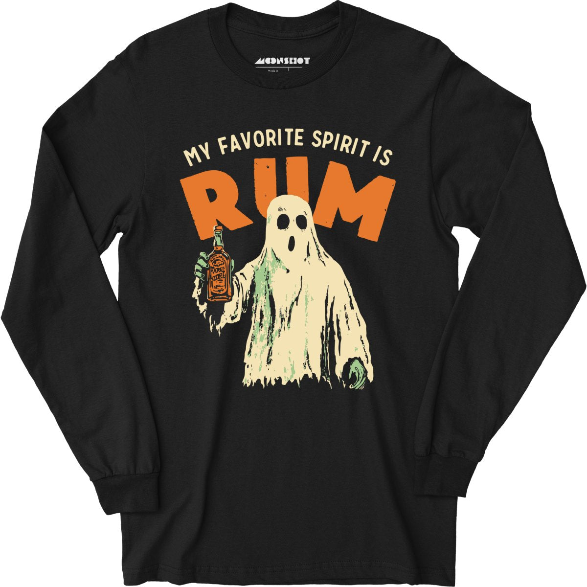 My Favorite Spirit is Rum - Long Sleeve T-Shirt