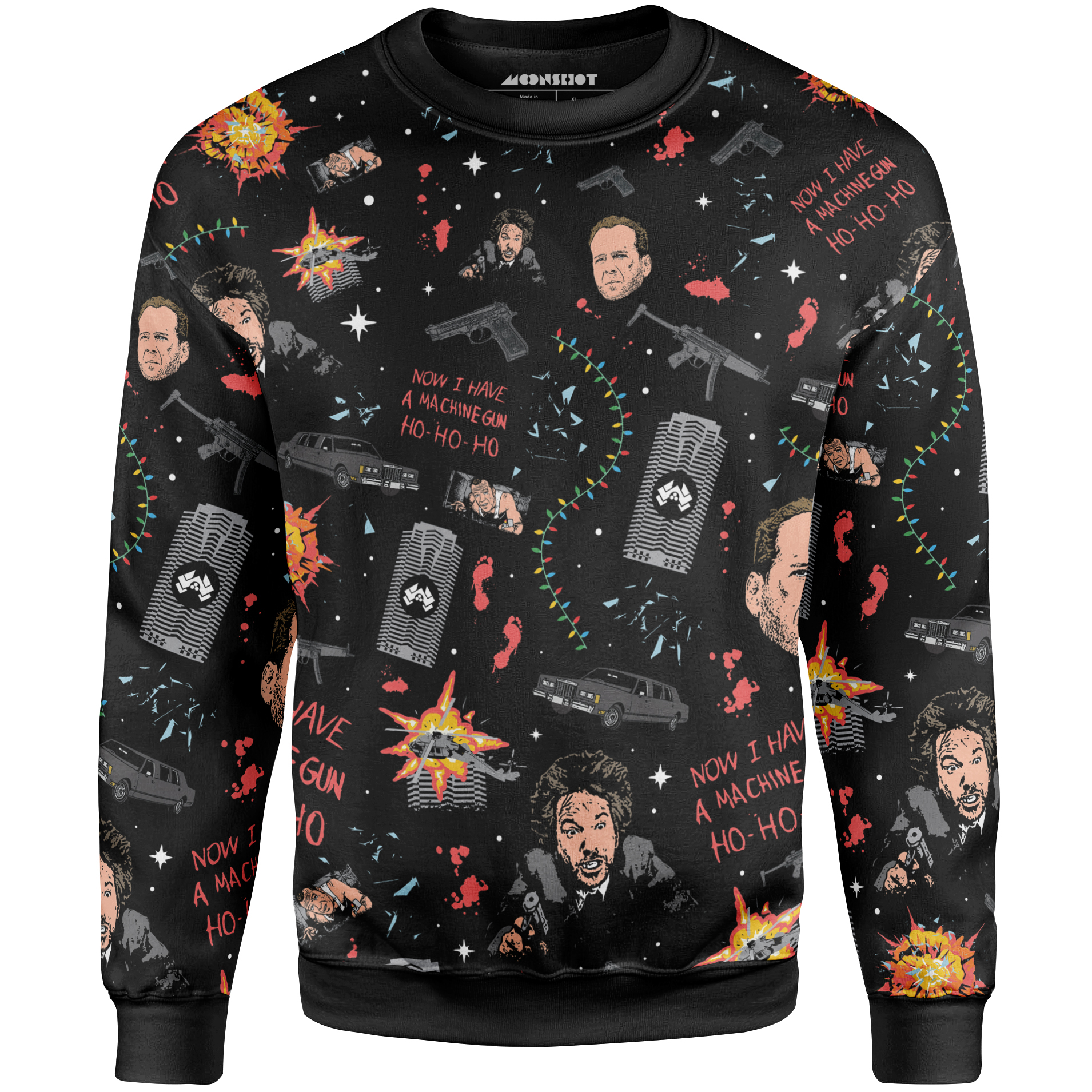 Nakatomi Christmas - All Over Sweatshirt