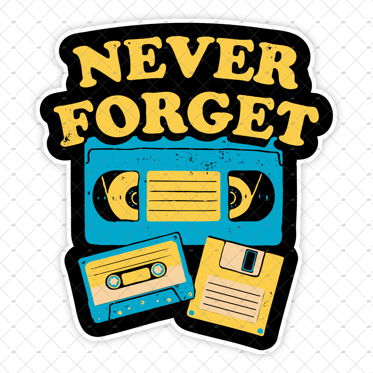 Never Forget - Sticker