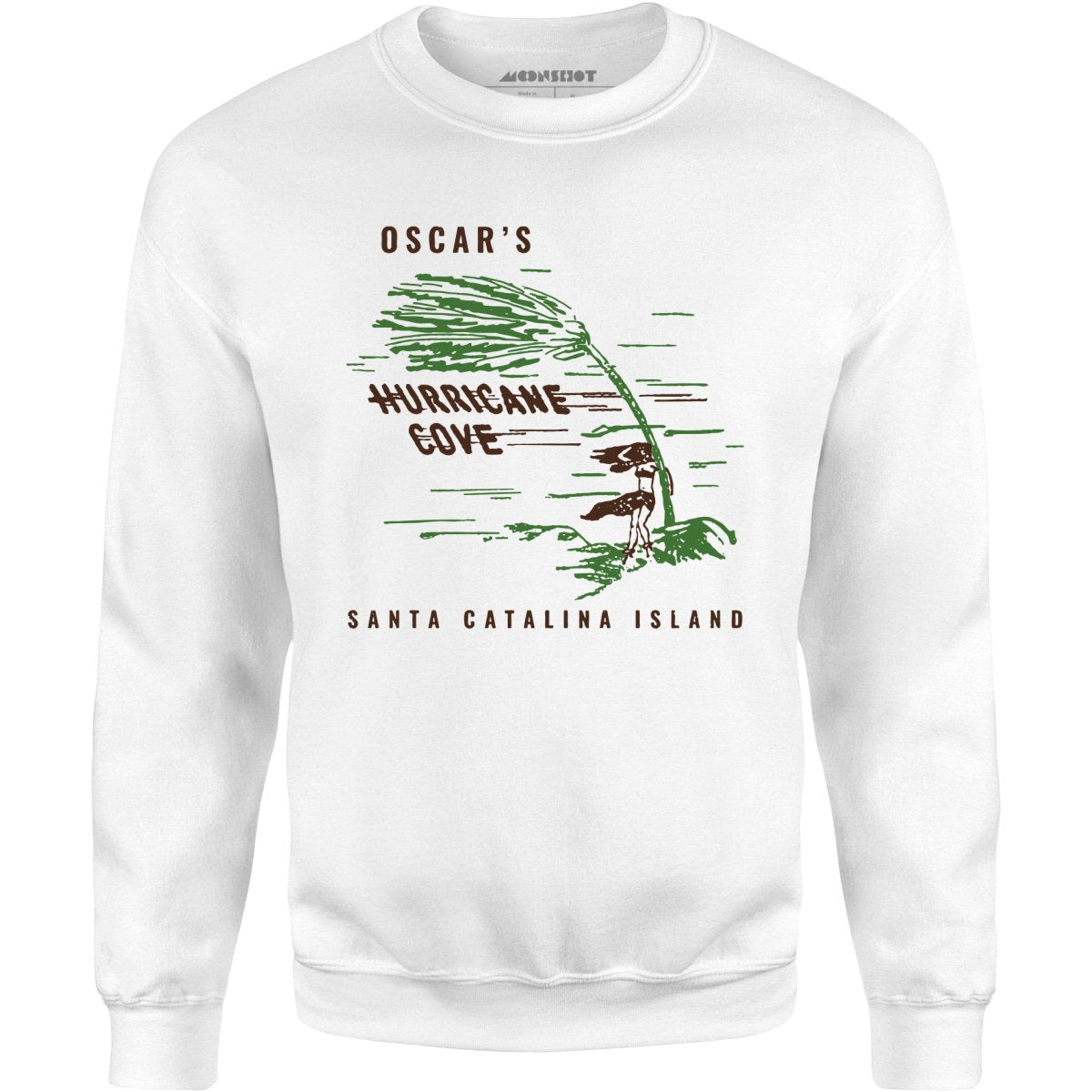 Oscar's Hurricane Cove - Catalina Island, CA - Vintage Tiki Bar - Unisex Sweatshirt