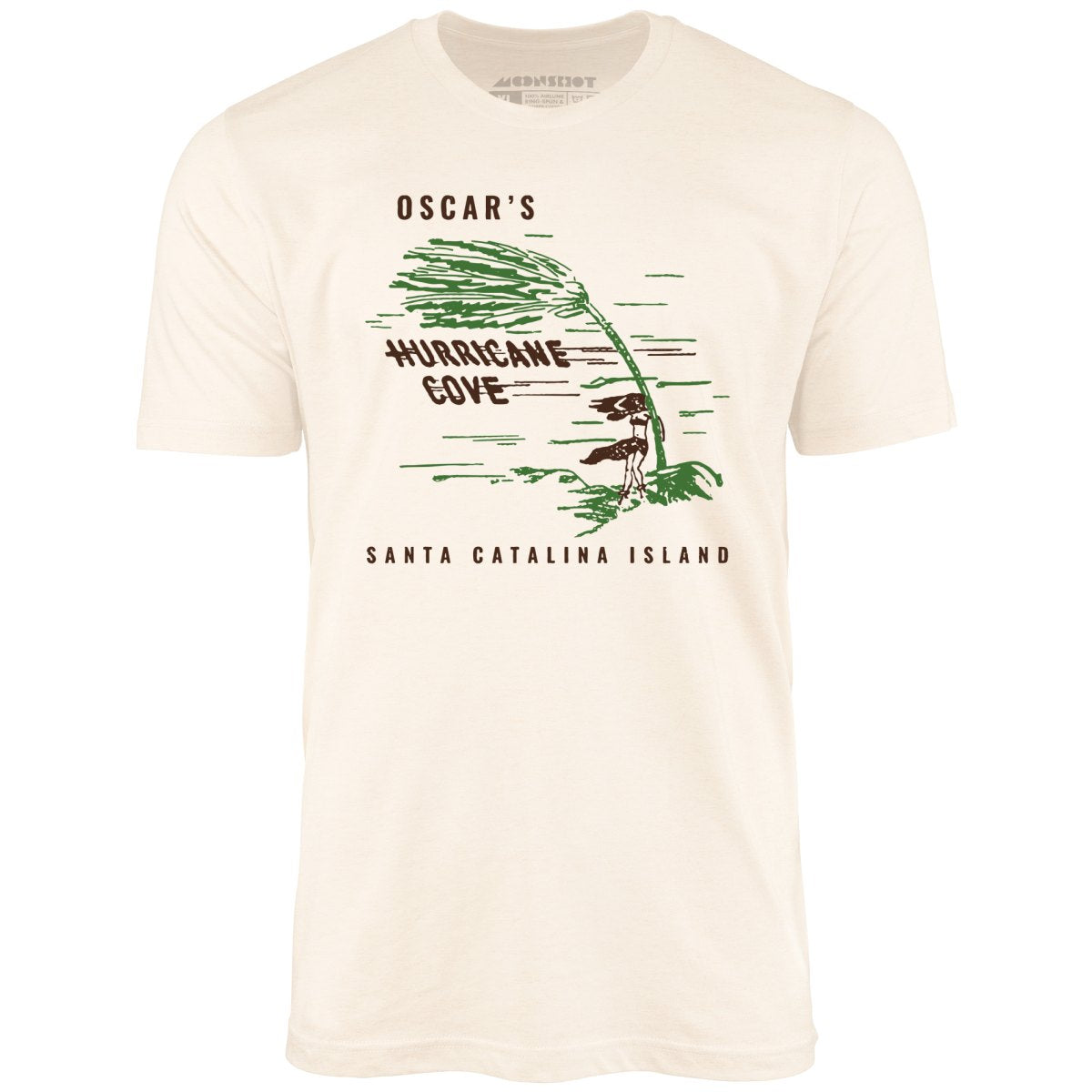 Oscar's Hurricane Cove - Catalina Island, CA - Vintage Tiki Bar - Unisex T-Shirt