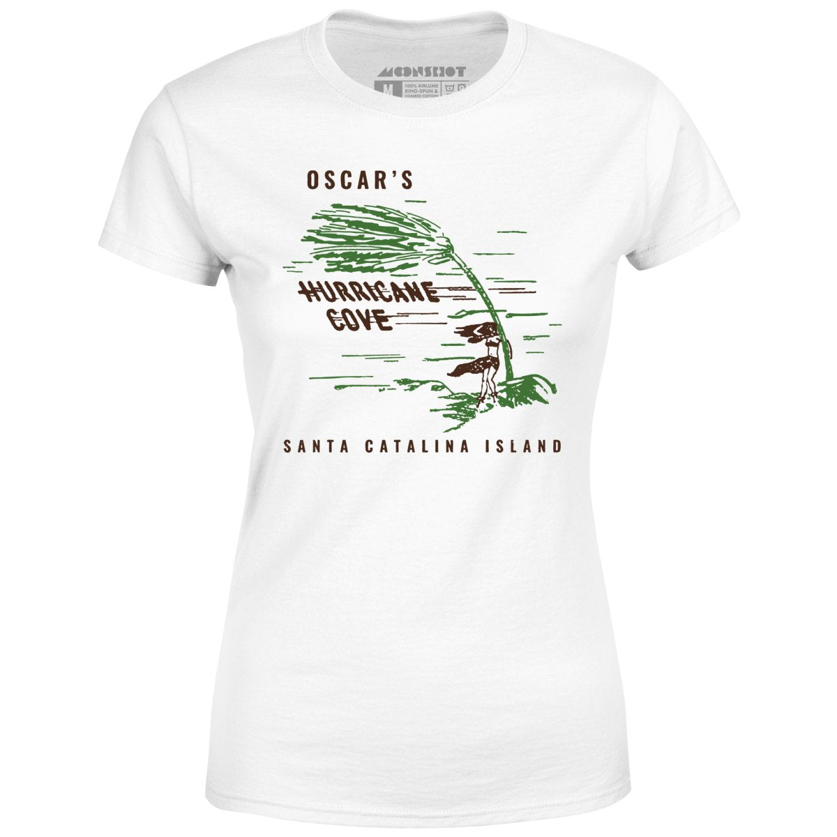 Oscar's Hurricane Cove - Catalina Island, CA - Vintage Tiki Bar - Women's T-Shirt