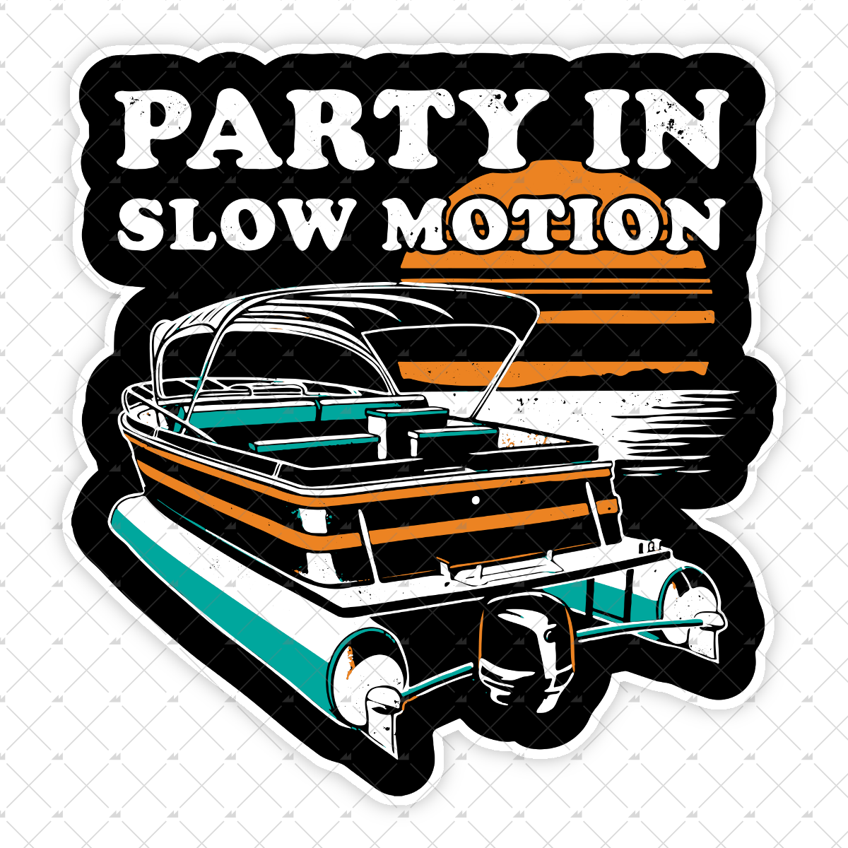 Party in Slow Motion - Sticker