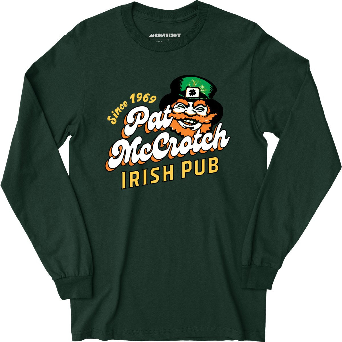 Pat McCrotch Irish Pub - Long Sleeve T-Shirt