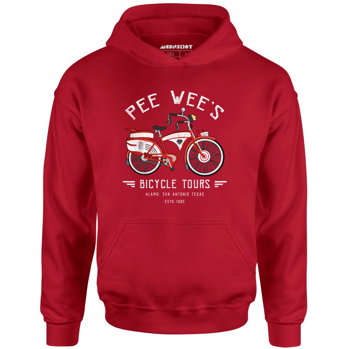 Pee Wee's Bicycle Tours - Unisex Hoodie