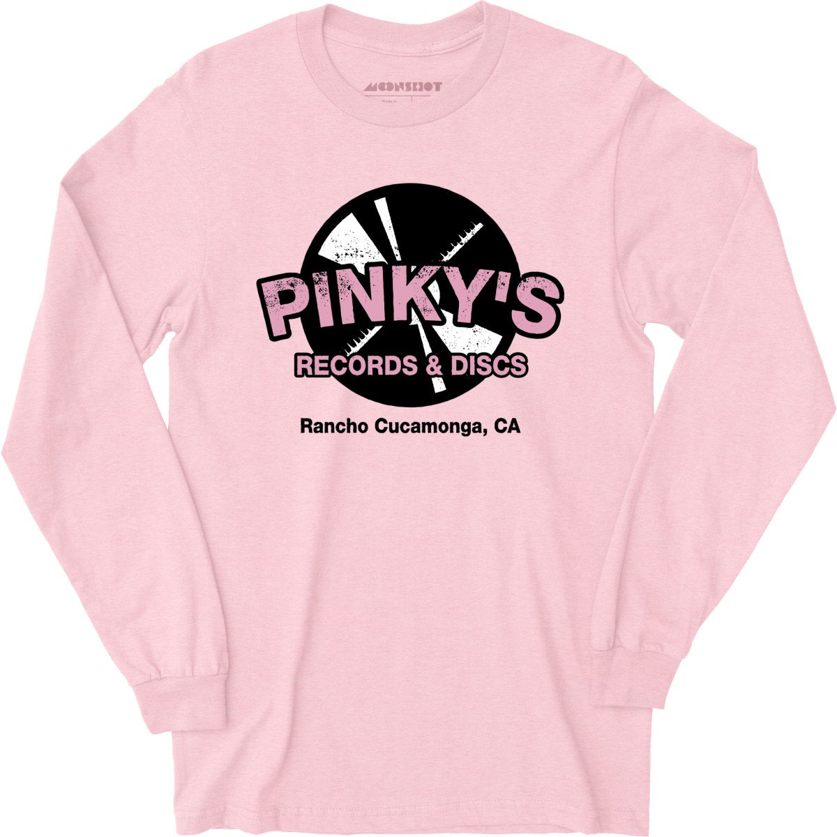 Pinky's Records & Discs - Long Sleeve T-Shirt