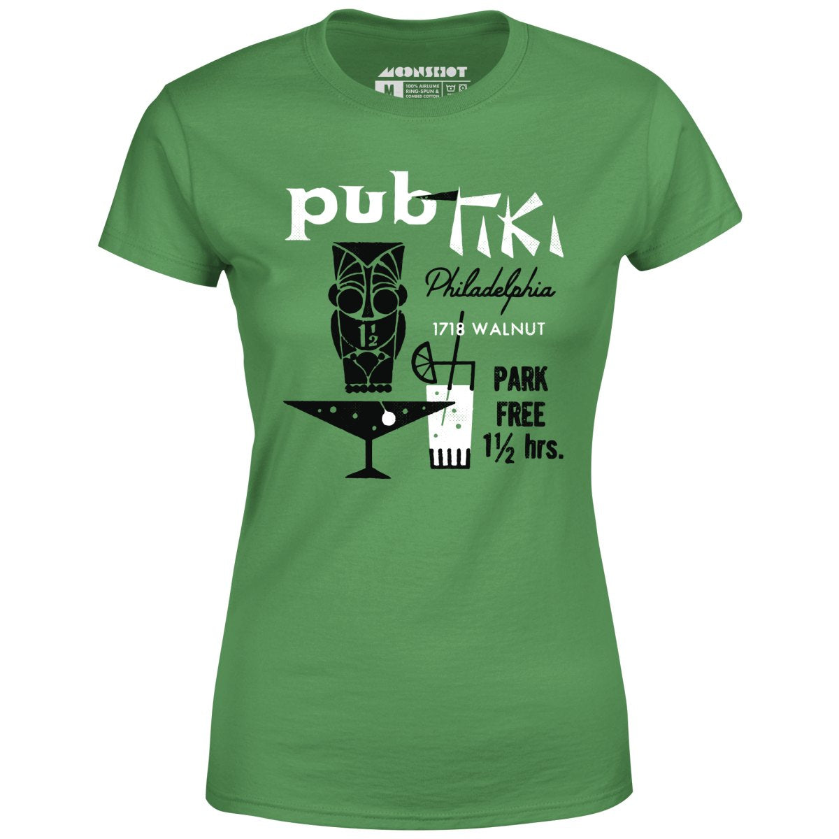 Pub Tiki - Philadelphia, PA - Vintage Tiki Bar - Women's T-Shirt