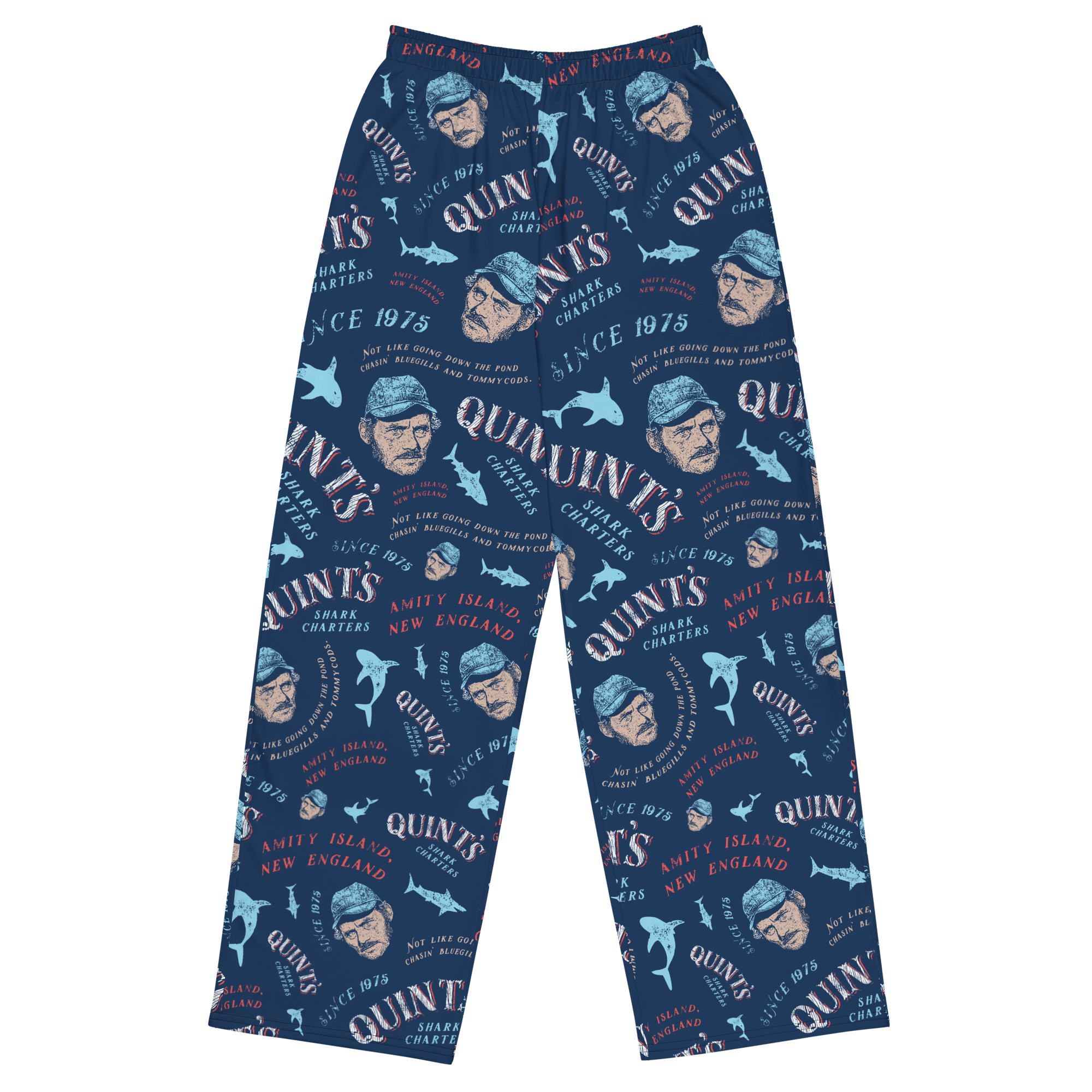 Quint's Shark Charters - Pajama Lounge Pants