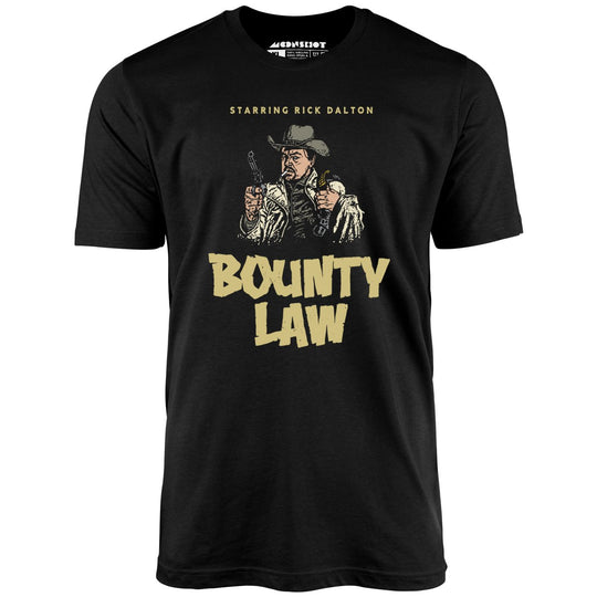 Rick Dalton - Bounty Law - Black - Front