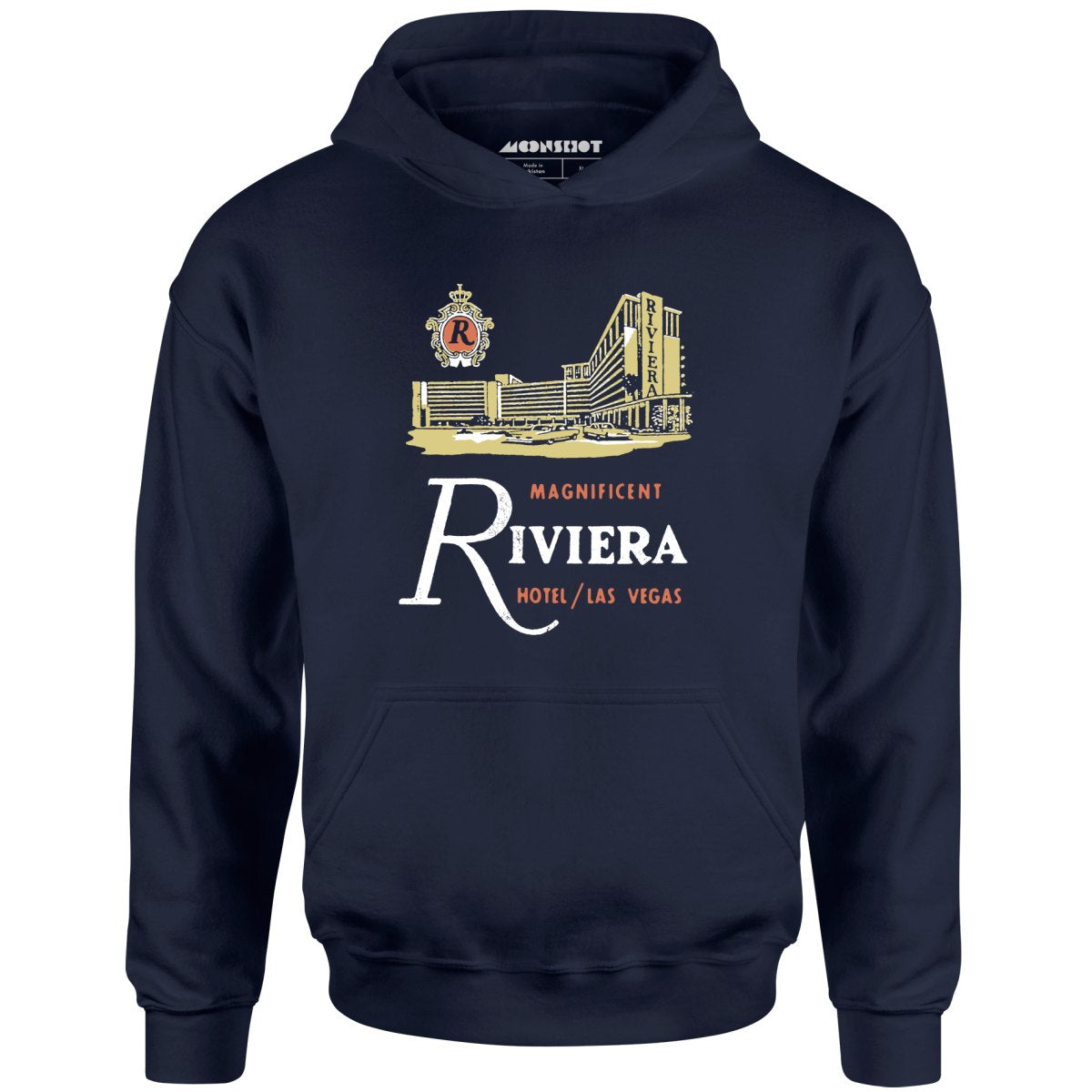 Riviera Hotel v2 - Vintage Las Vegas - Unisex Hoodie