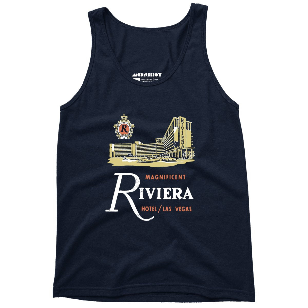 Riviera Hotel v2 - Vintage Las Vegas - Unisex Tank Top