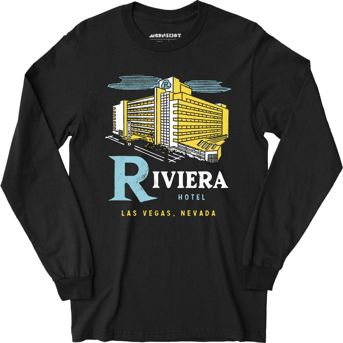 Riviera Hotel - Vintage Las Vegas - Long Sleeve T-Shirt