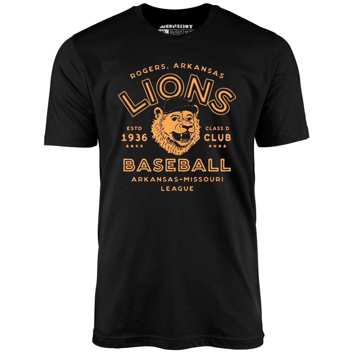 Rogers Lions - Arkansas - Vintage Defunct Baseball Teams - Unisex T-Shirt