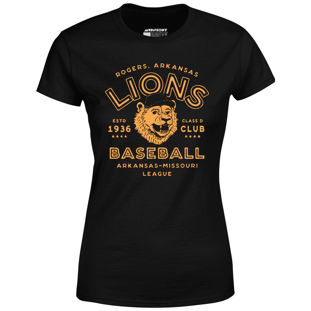 Rogers Lions - Arkansas - Vintage Defunct Baseball Teams - Women's T-Shirt