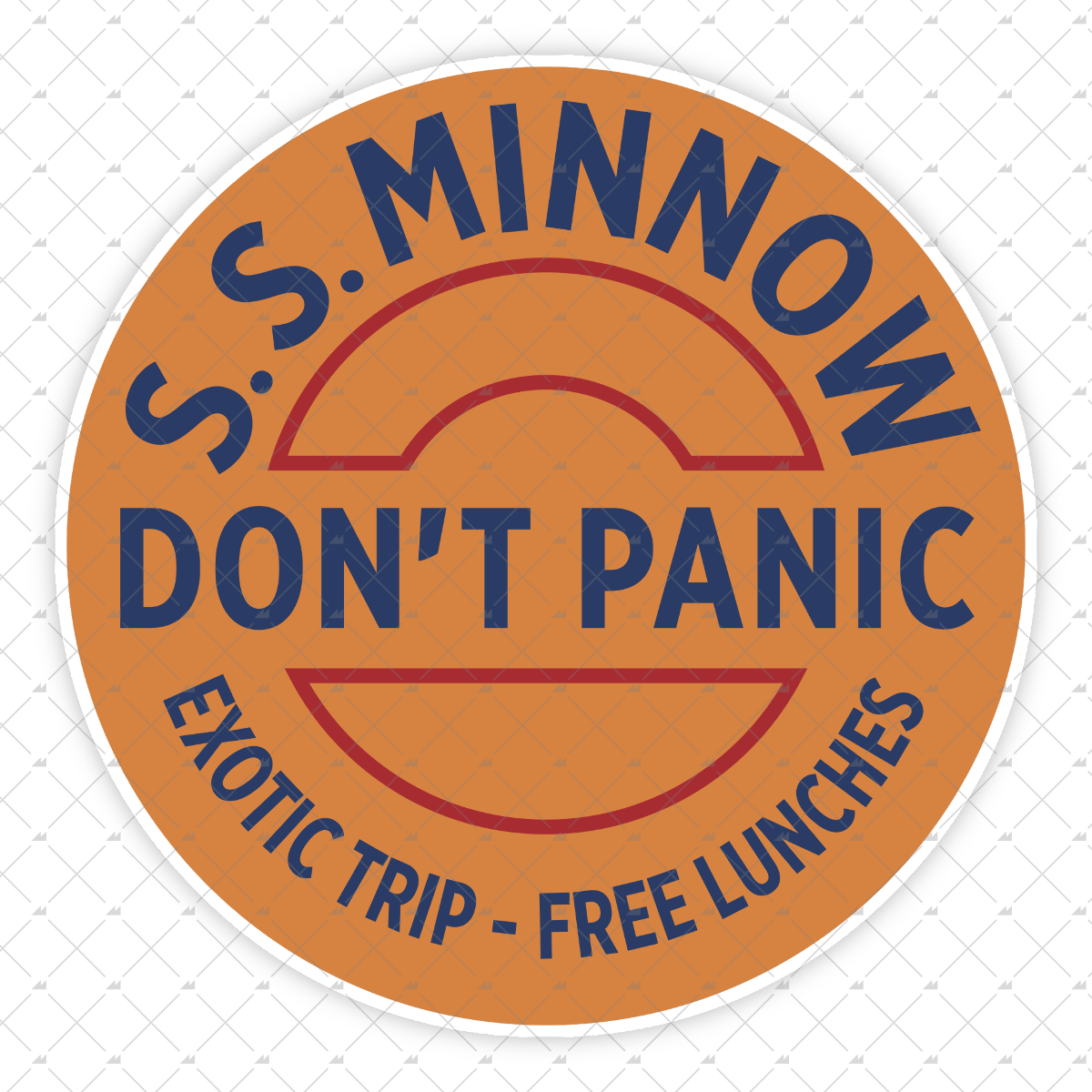 S.S. Minnow - Sticker