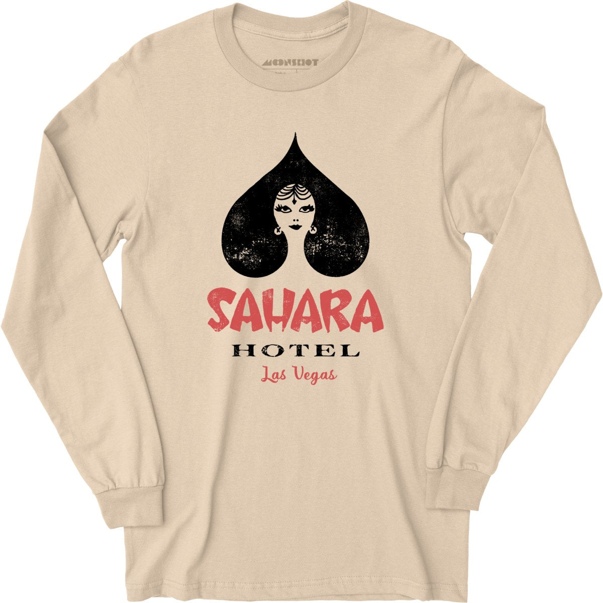 Sahara Hotel v4 - Vintage Las Vegas - Long Sleeve T-Shirt