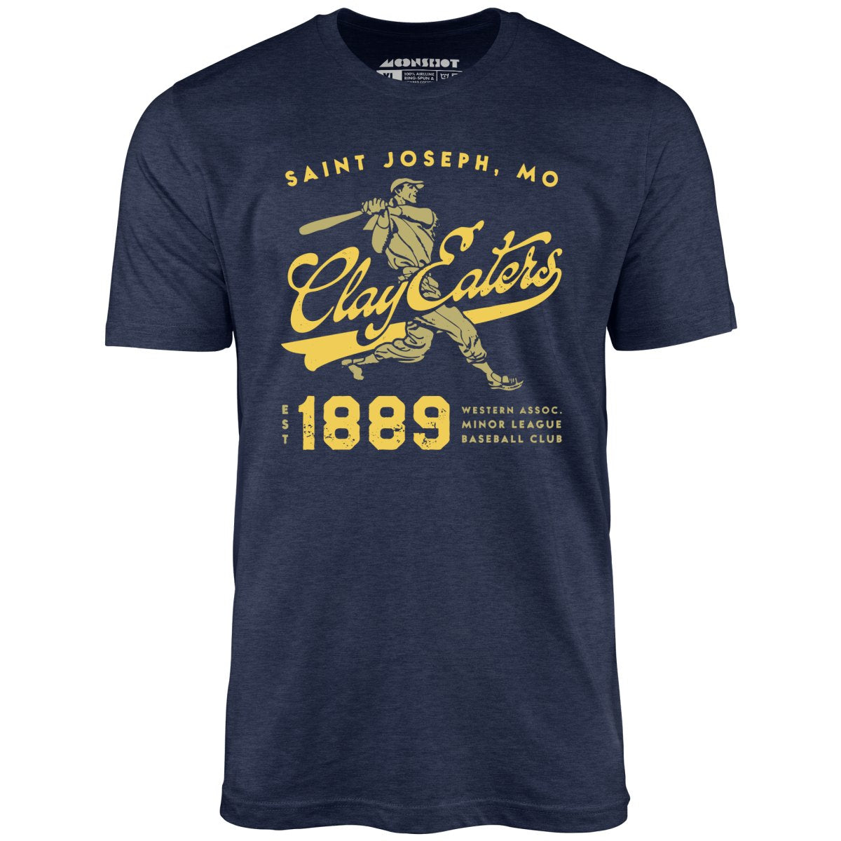 Saint Joseph Clay Eaters - Missouri - Vintage Defunct Baseball Teams - Unisex T-Shirt