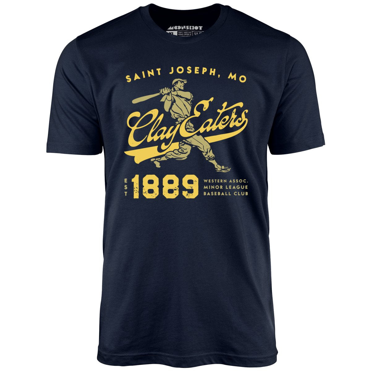 Saint Joseph Clay Eaters - Missouri - Vintage Defunct Baseball Teams - Unisex T-Shirt