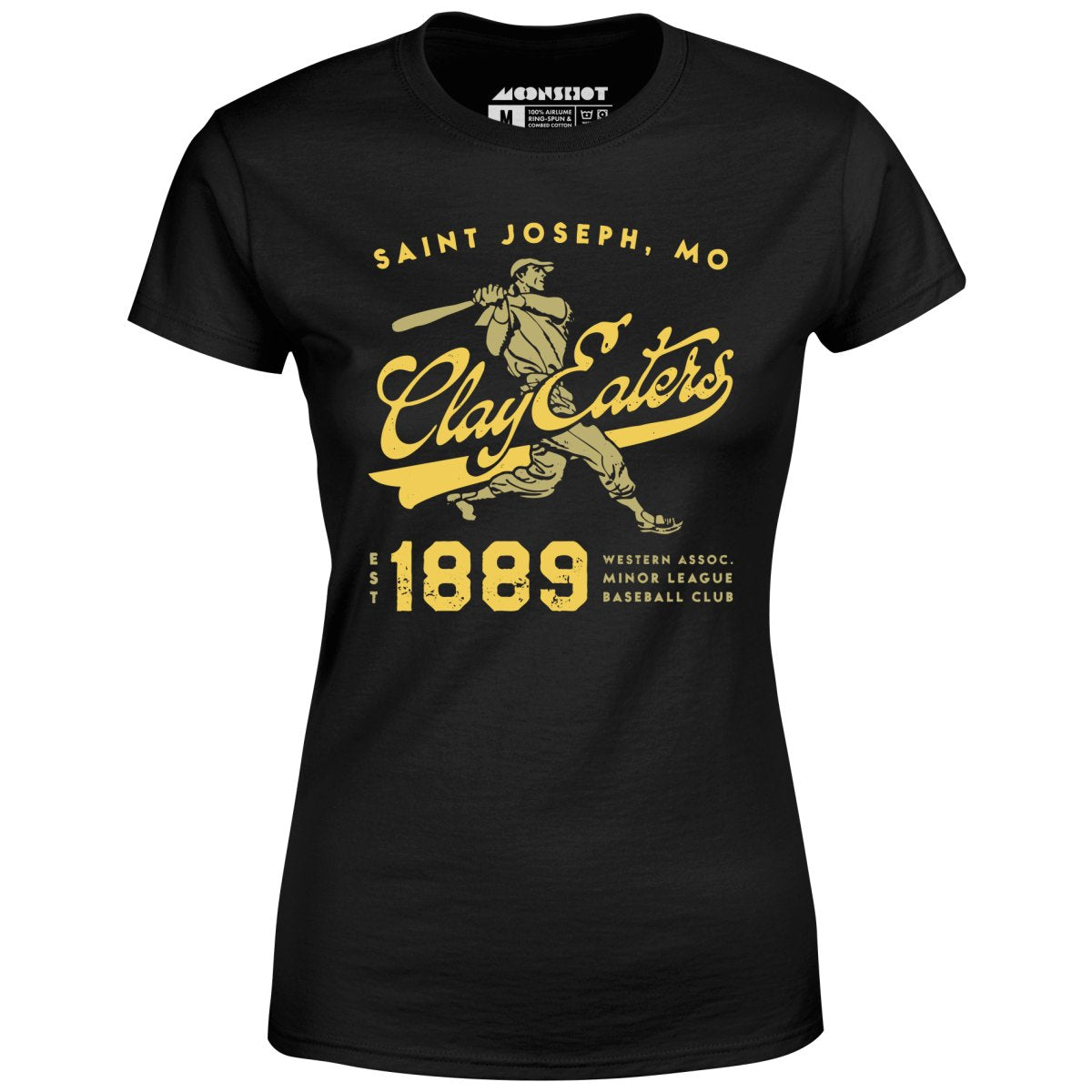 Saint Joseph Clay Eaters - Missouri - Vintage Defunct Baseball Teams - Women's T-Shirt