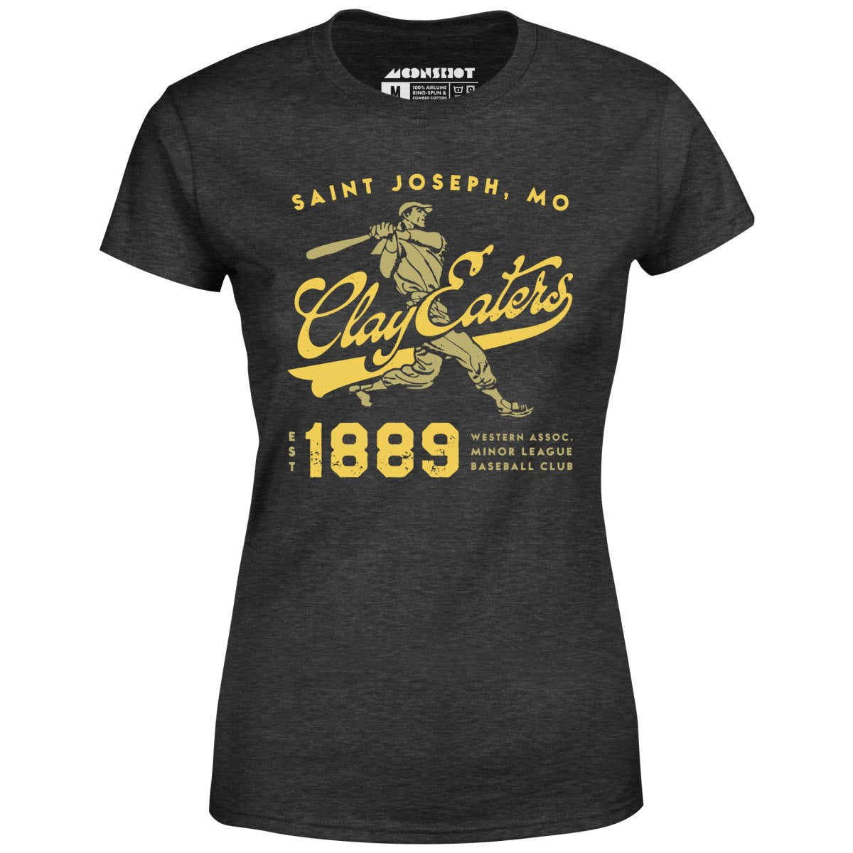 Saint Joseph Clay Eaters - Missouri - Vintage Defunct Baseball Teams - Women's T-Shirt