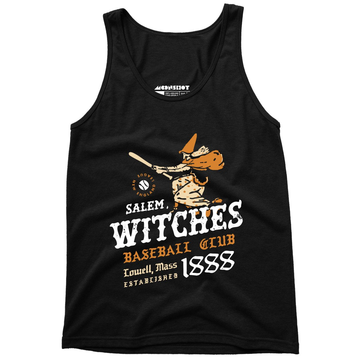 Salem Witches - Massachusetts - Vintage Defunct Baseball Teams - Unisex Tank Top