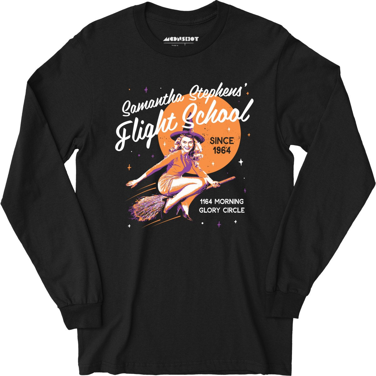 Samantha Stephens' Flight School - Long Sleeve T-Shirt