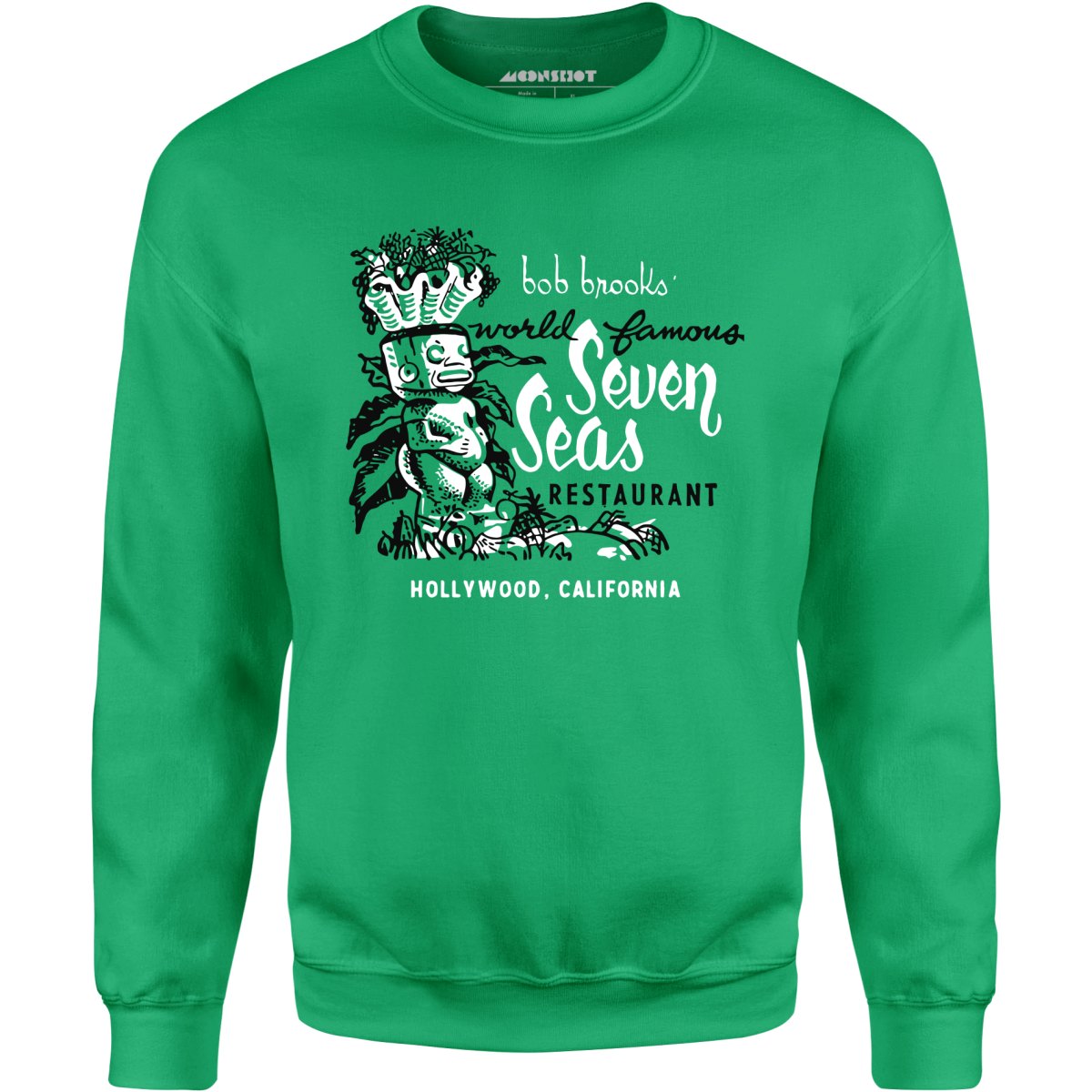 Seven Seas - Hollywood, CA - Vintage Tiki Bar - Unisex Sweatshirt